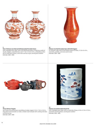 Asian Art | October 20, 2026 第 6 页