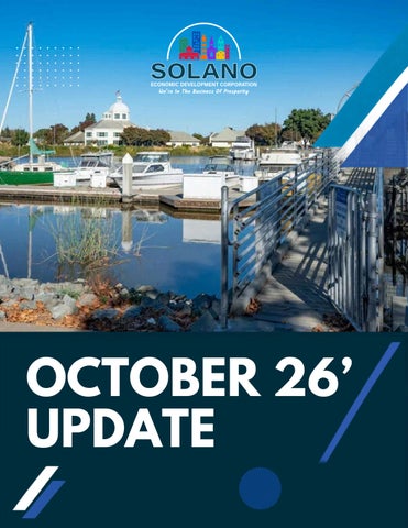 Solano Economic Update: October 26