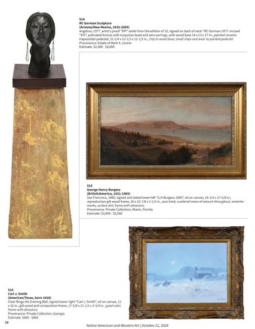 Native 美国 and Western Art | October 21, 2026 第 10 页