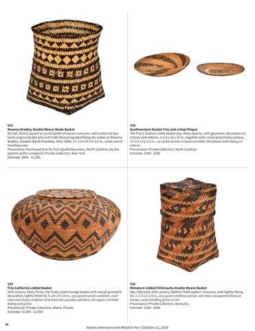 Native 美国 and Western Art | October 21, 2026 第 16 页
