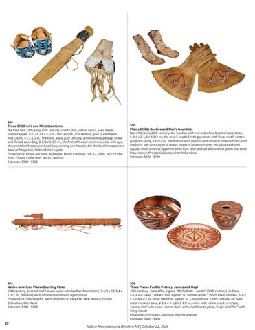 Native 美国 and Western Art | October 21, 2026 第 20 页