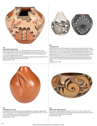 Native 美国 and Western Art | October 21, 2026 第 22 页