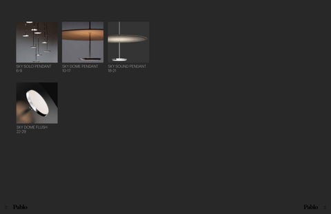 Pablo Designs - Sky 灯饰产品集 - 目录 - 夏季 2026 - 092426 第 2 页