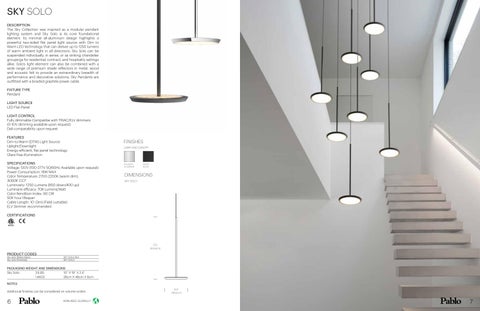 Pablo Designs - Sky 灯饰产品集 - 目录 - 夏季 2026 - 092426 第 4 页