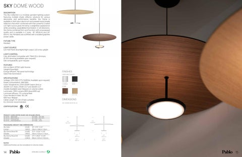 Pablo Designs - Sky 灯饰产品集 - 目录 - 夏季 2026 - 092426 第 8 页