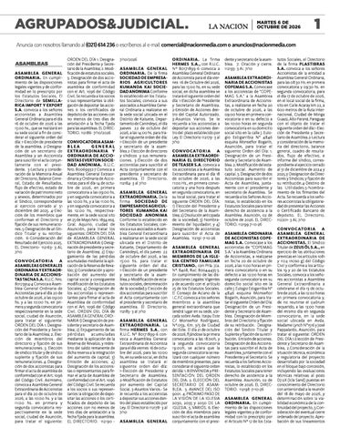 SUPLEMENTO - AGRUPADOS - EDICIÓN 11.394