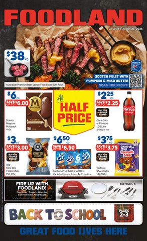 Foodland Week 42 Catalogue 2026