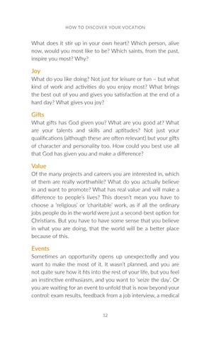How to Discover your Vocation 第 12 页