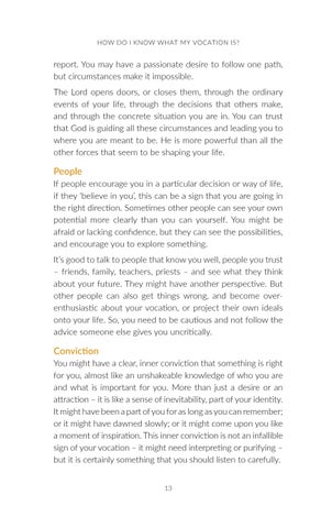 How to Discover your Vocation 第 13 页