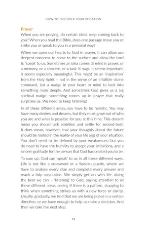 How to Discover your Vocation 第 14 页