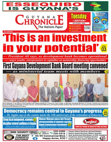 Guyana Chronicle E-Paper 06-10-2026