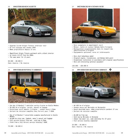 Automobiles sur les Champs | 25.10.2026 第 11 页