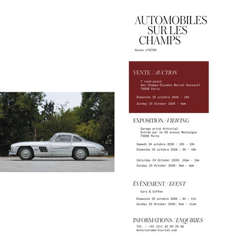 Automobiles sur les Champs | 25.10.2026 第 2 页