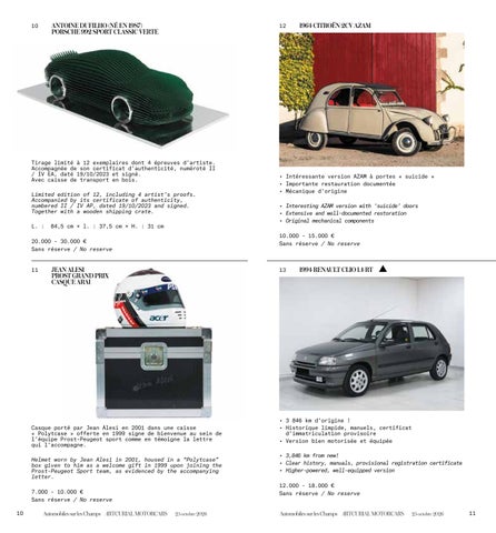 Automobiles sur les Champs | 25.10.2026 第 7 页