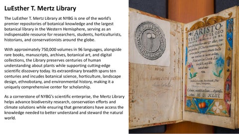 NYBG Collaborations | BLE 2026 第 12 页