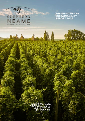 Shepherd Neame Sustainability Report 2026