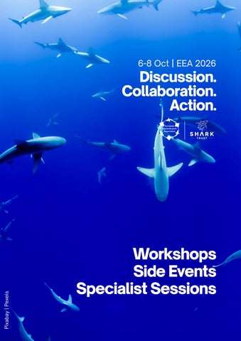 EEA2026 Workshops, Side Events, Specialist Sessions