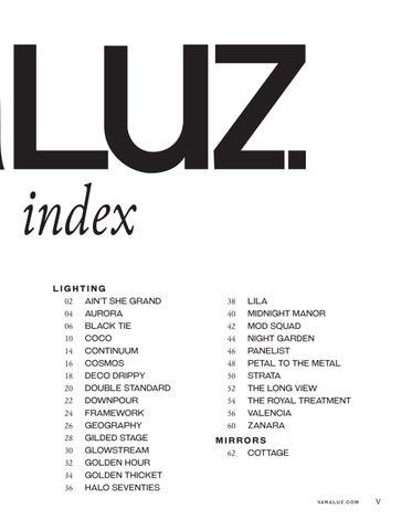 VARALUZ FALL 2026 Product Supplement 第 5 页
