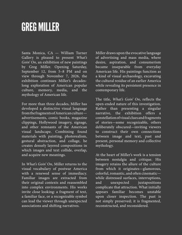 Greg Miller: What's Goin' On Exhibition 灯饰目录 第 14 页