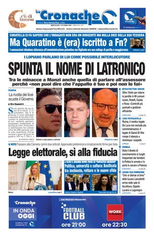 Cronache del 7 ottobre 2026
