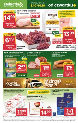 Stokrotka gazetka od 8.10 do 14.10.2026