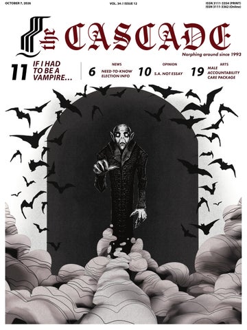 The Cascade, Volume 34, Issue 12