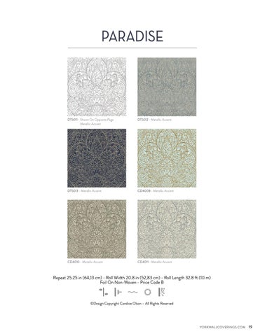 Candice Olson Wallcoverings | After Eight 第 21 页