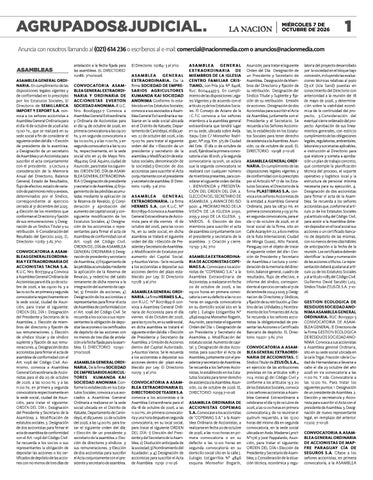 SUPLEMENTO - AGRUPADOS - EDICIÓN 11.395