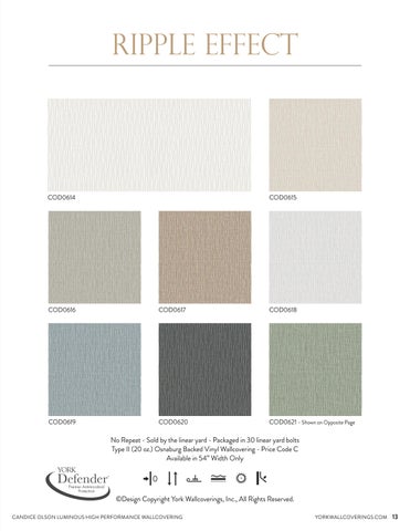 wallcoveringcollective.com.au 灯饰目录 · Candice Olson Wallcoverings | Luminous 第 15 页