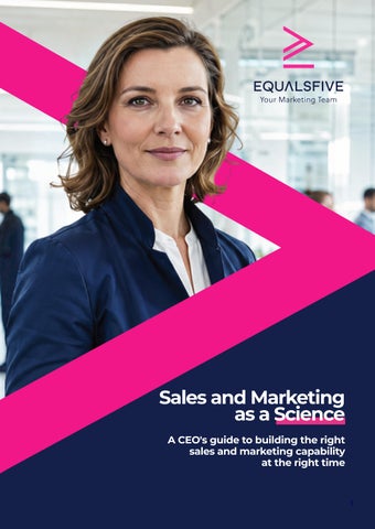 Sales and Marketing as a science 2026