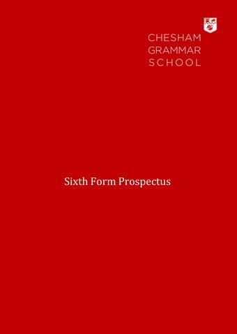Sixth Form Prospectus 2027-28