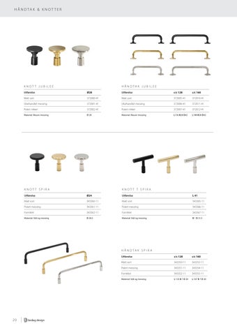 Beslag Design Produkt NO 第 20 页