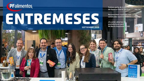 ENTREMESES SEPTIEMBRE