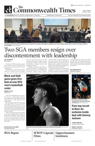 The Commonwealth Times; October 7, 2026
