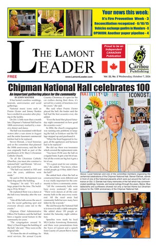 The Lamont Leader - October 7