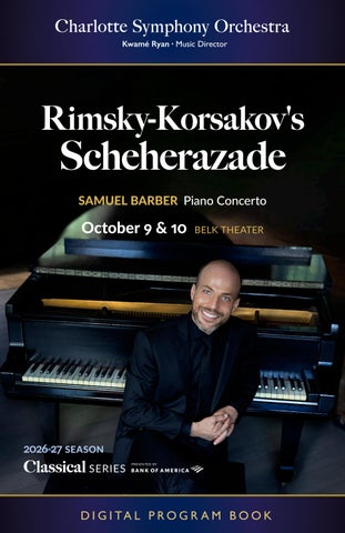CSO Rimksy-Korsakov's Scheherazade - program 10-09-26