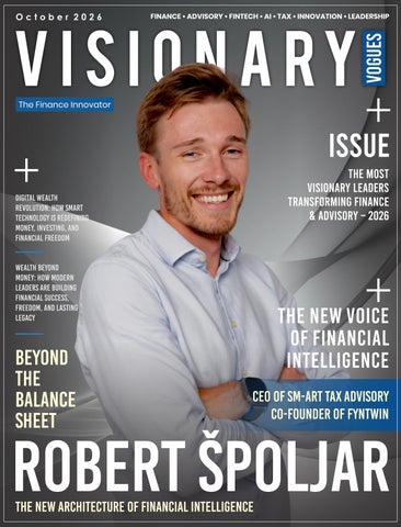The Most Visionary Leaders Transforming Finance & Advisory – 2026