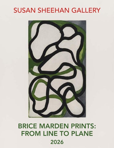 Brice Marden Prints: From Line to Plane 