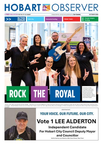 Hobart Observer October 2026 
