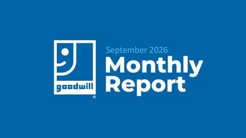 Monthly Report - September 2026
