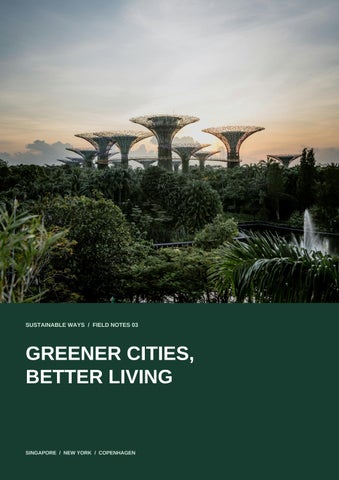 Explore how cities around the world are bringing nature into urban spaces. ?
