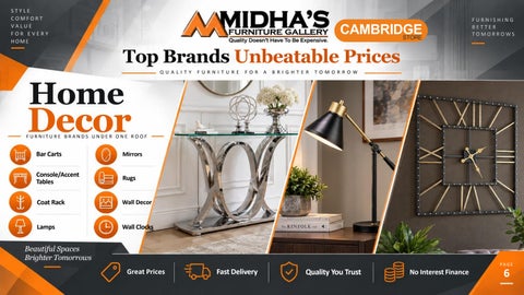 Midhas 家具 Gallery PDF 手册 Cambridge 第 6 页