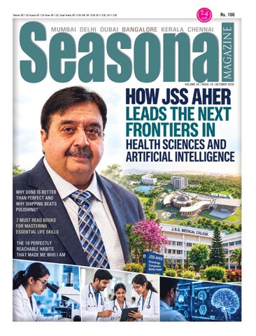 Seasonal Magazine - Cover Story - JSS AHER