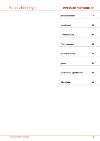 Norengros Kalendere og almanakker 2027 第 3 页