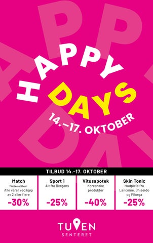 Tuven Happy Days Høst 2026