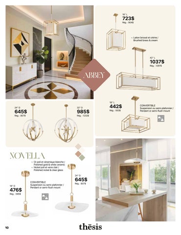 INTER Luminaires 灯饰目录 automne-Hiver 2026-27 第 10 页