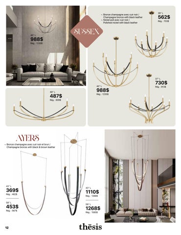 INTER Luminaires 灯饰目录 automne-Hiver 2026-27 第 12 页
