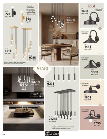 INTER Luminaires 灯饰目录 automne-Hiver 2026-27 第 8 页