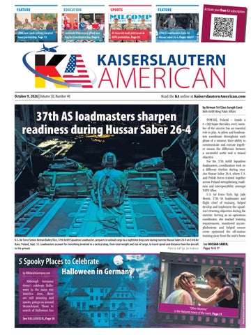 Kaiserslautern American - October 9, 2026