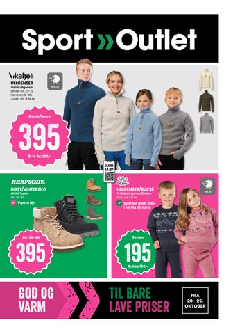 Sport Outlet - God varm til bare lave priser
